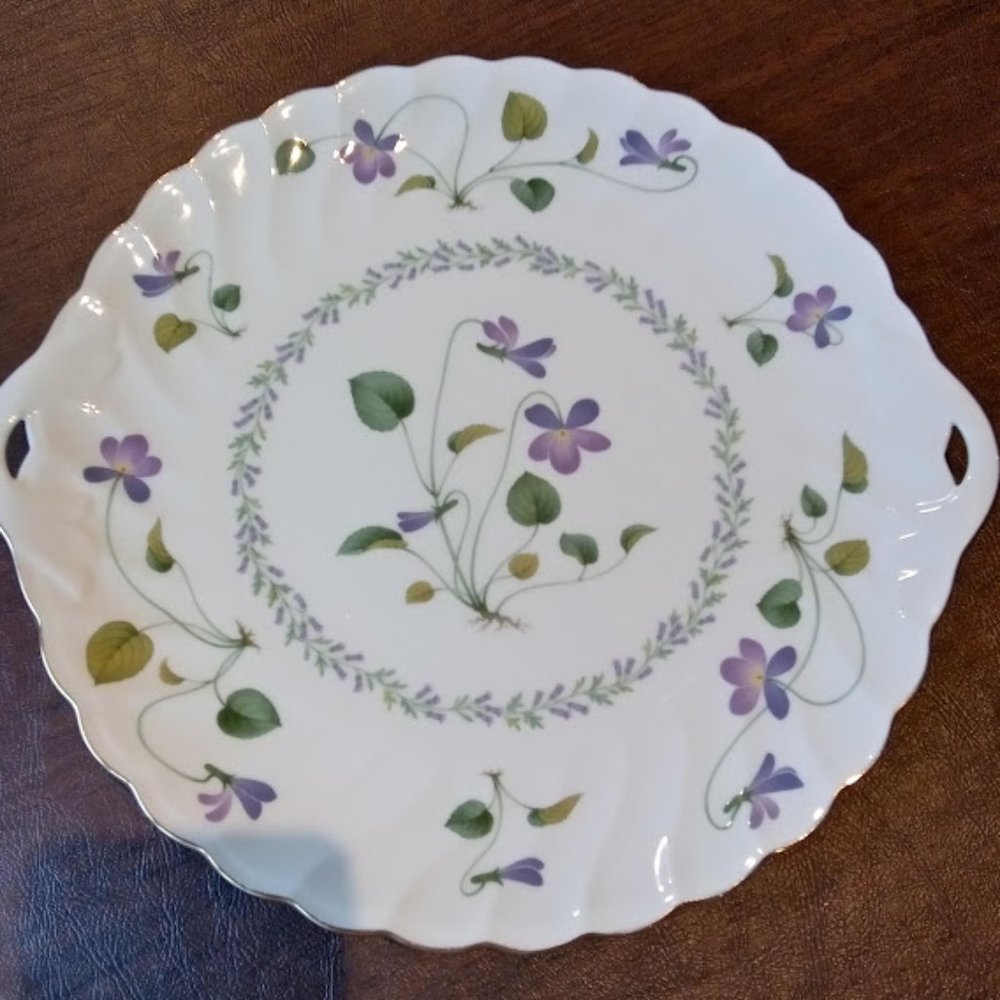Noritake Bone China Cake Plate